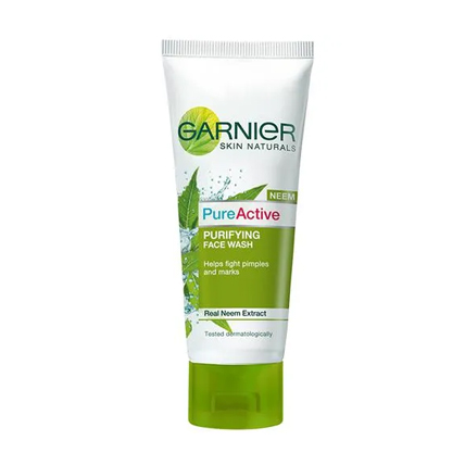 Garnier Face Wash Neem Purifying Pure Active 